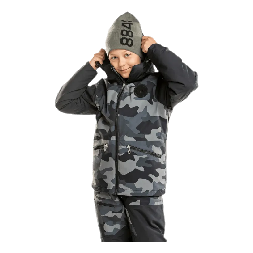 8848 Altitude Camo Ashton Junior Jacket Patterned