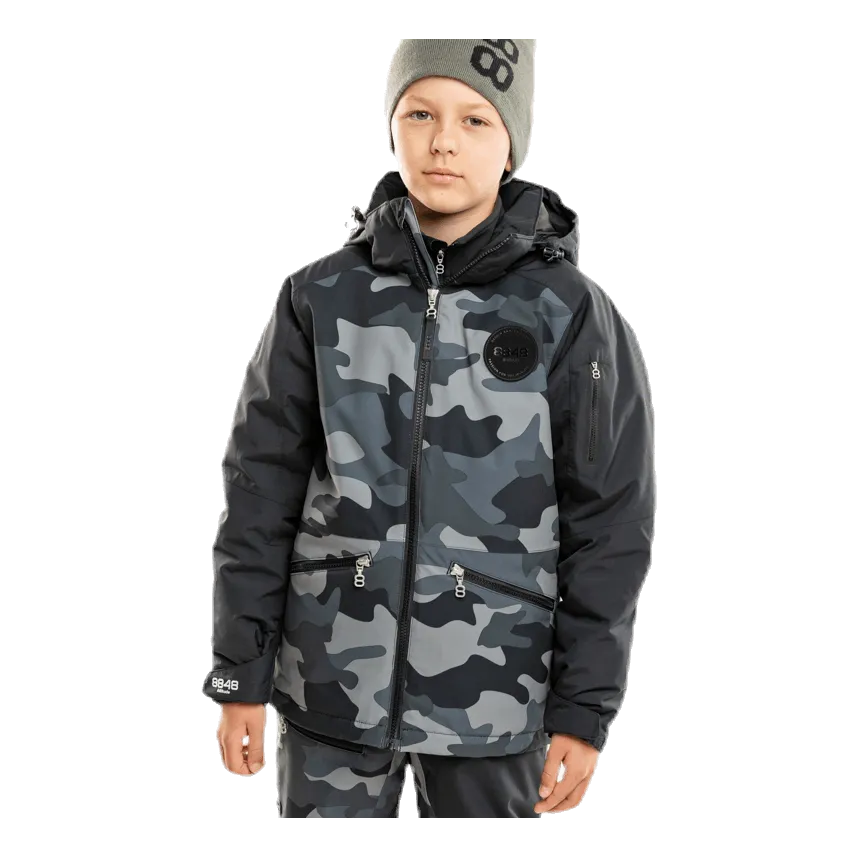 8848 Altitude Camo Ashton Junior Jacket Patterned
