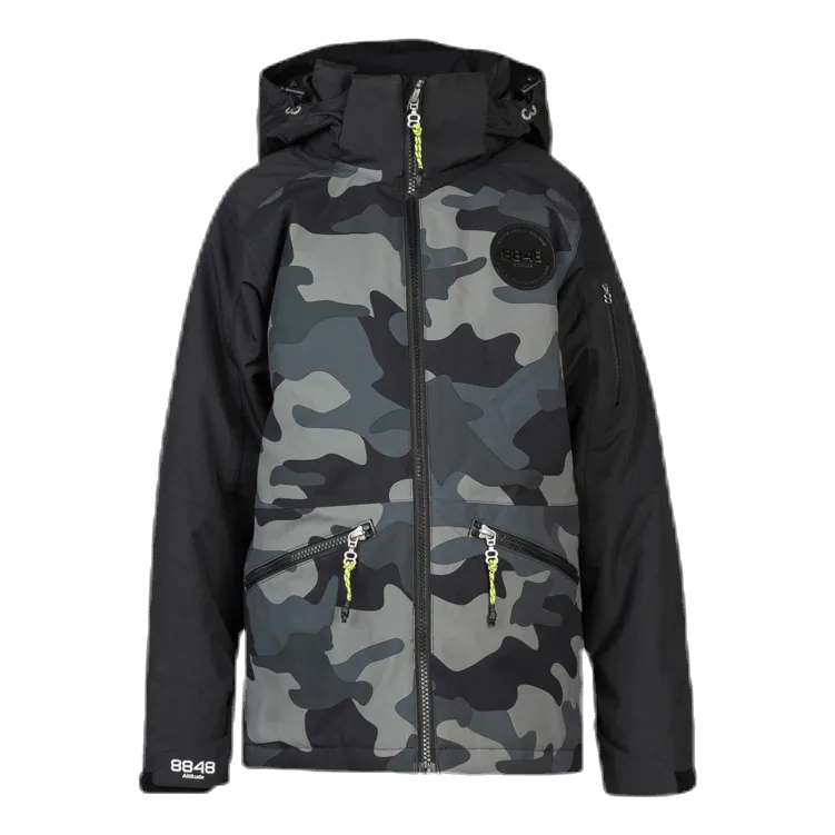8848 Altitude Camo Ashton Junior Jacket Patterned