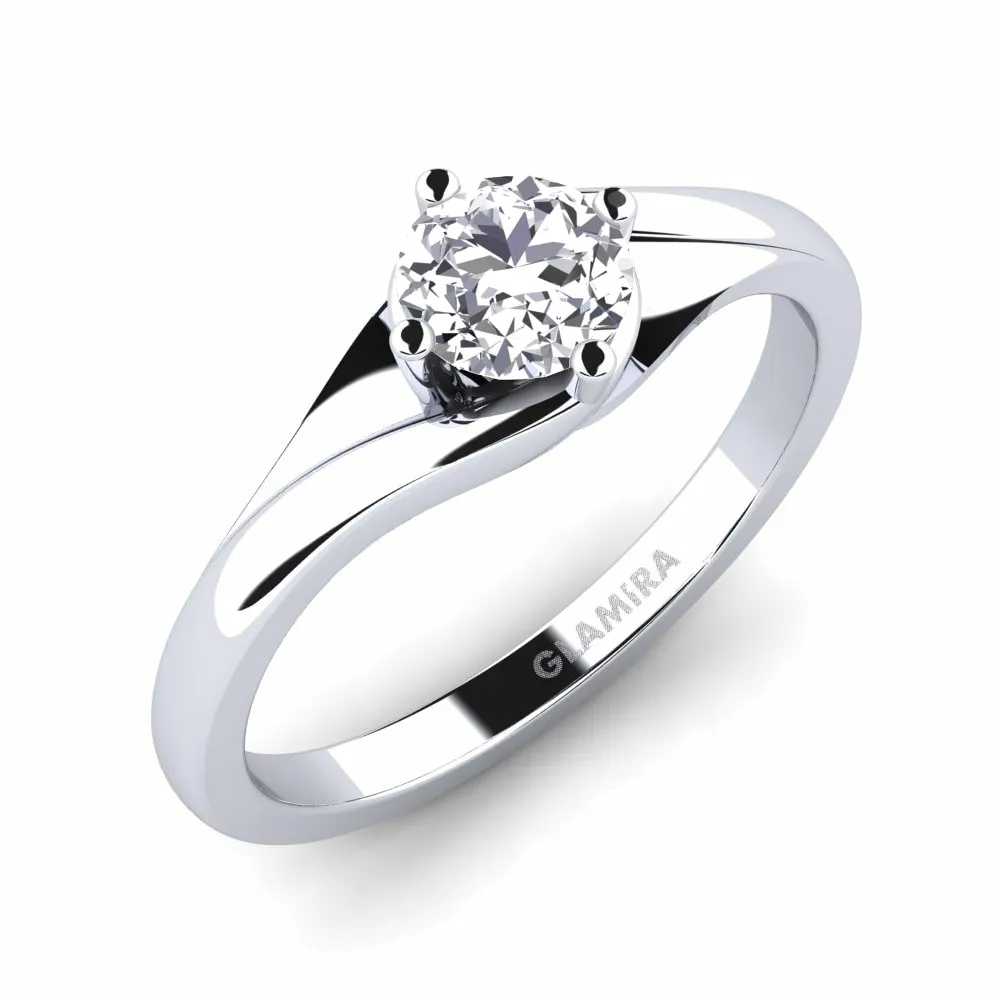 Anillo de compromiso Alfrida 0.5 crt