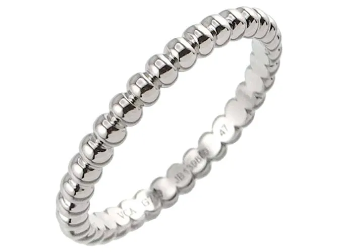 Anillo Perlee de Van Cleef & Arpels en oro blanco de 18K 
