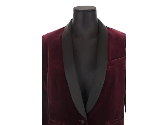 Autre Marque chaqueta de algodón Roja 