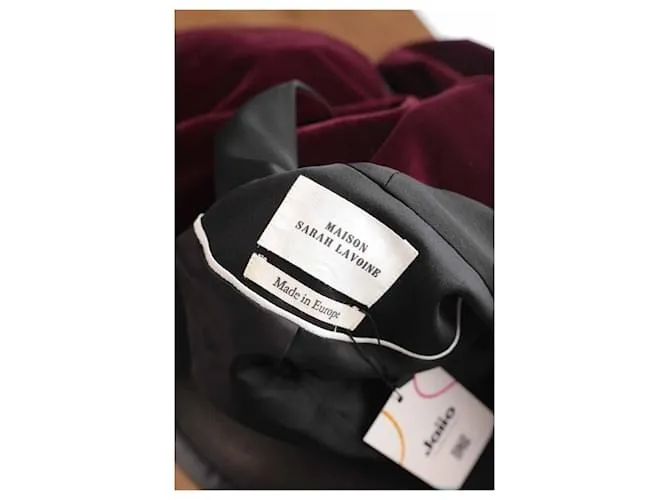 Autre Marque chaqueta de algodón Roja 