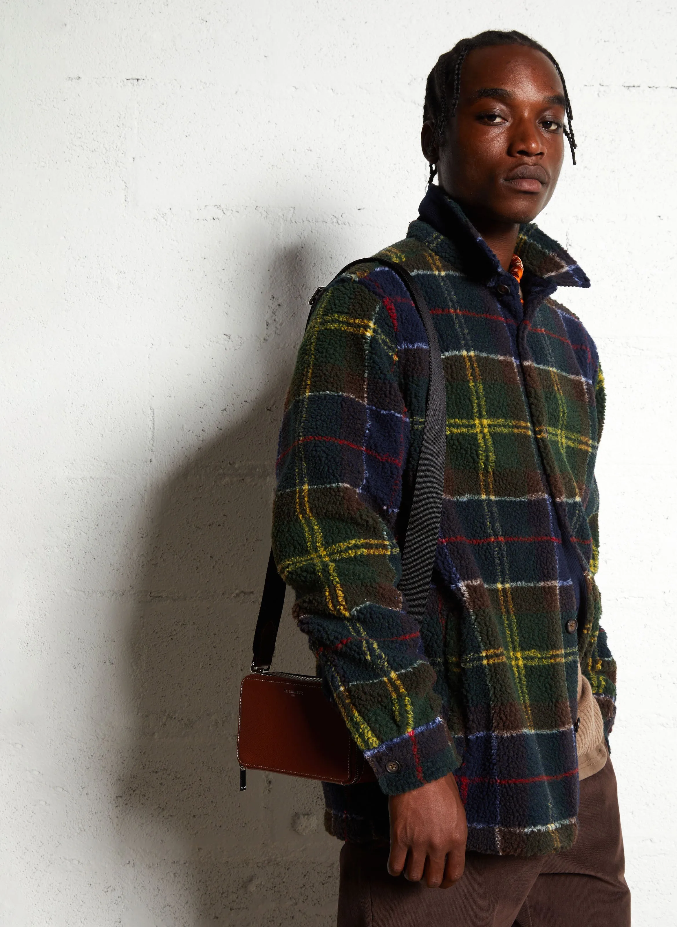 BARBOUR BRYSON  SOBRECAMISA RECTA CON CUELLO CLáSICO EN MULTICOLOR