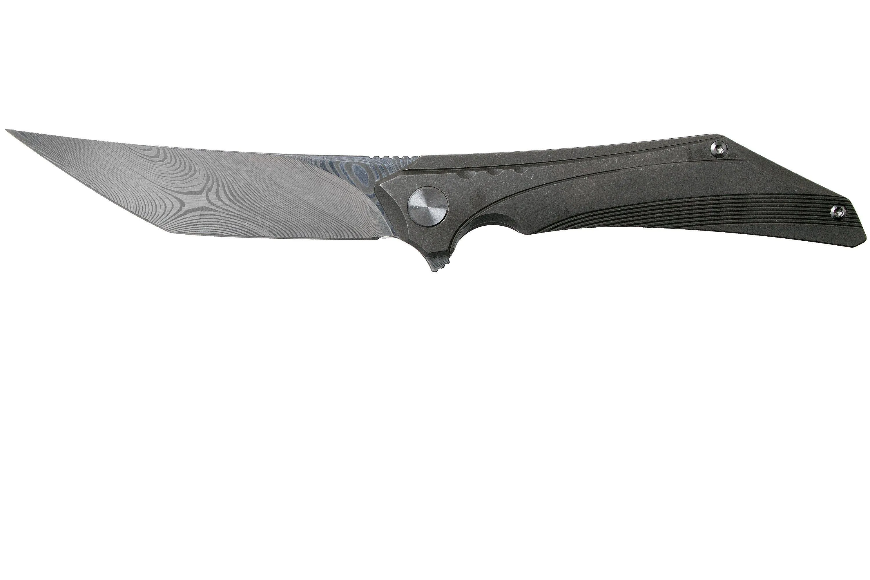 Bestech Kamoza BT1911D Damasteel Grey navaja