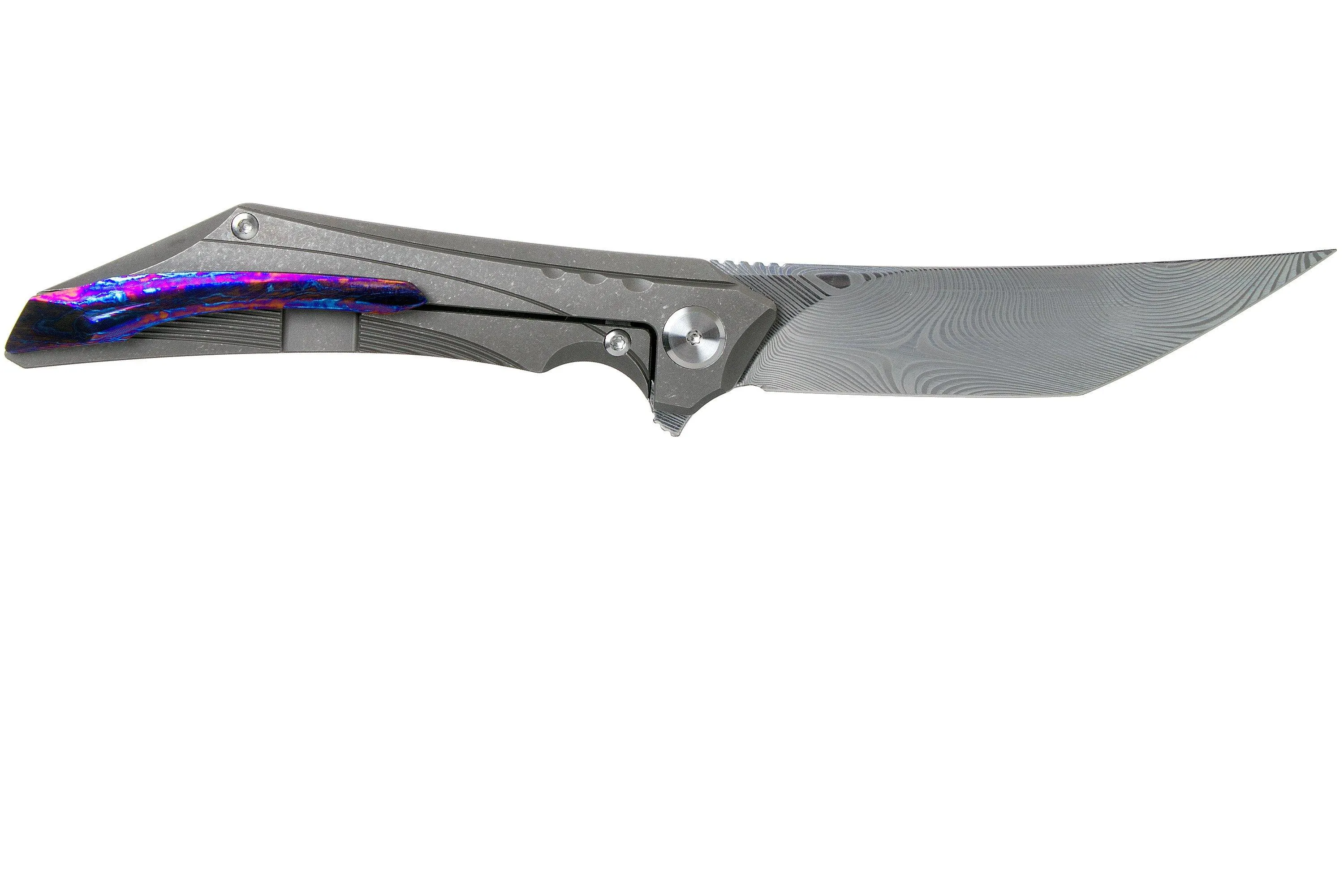 Bestech Kamoza BT1911D Damasteel Grey navaja