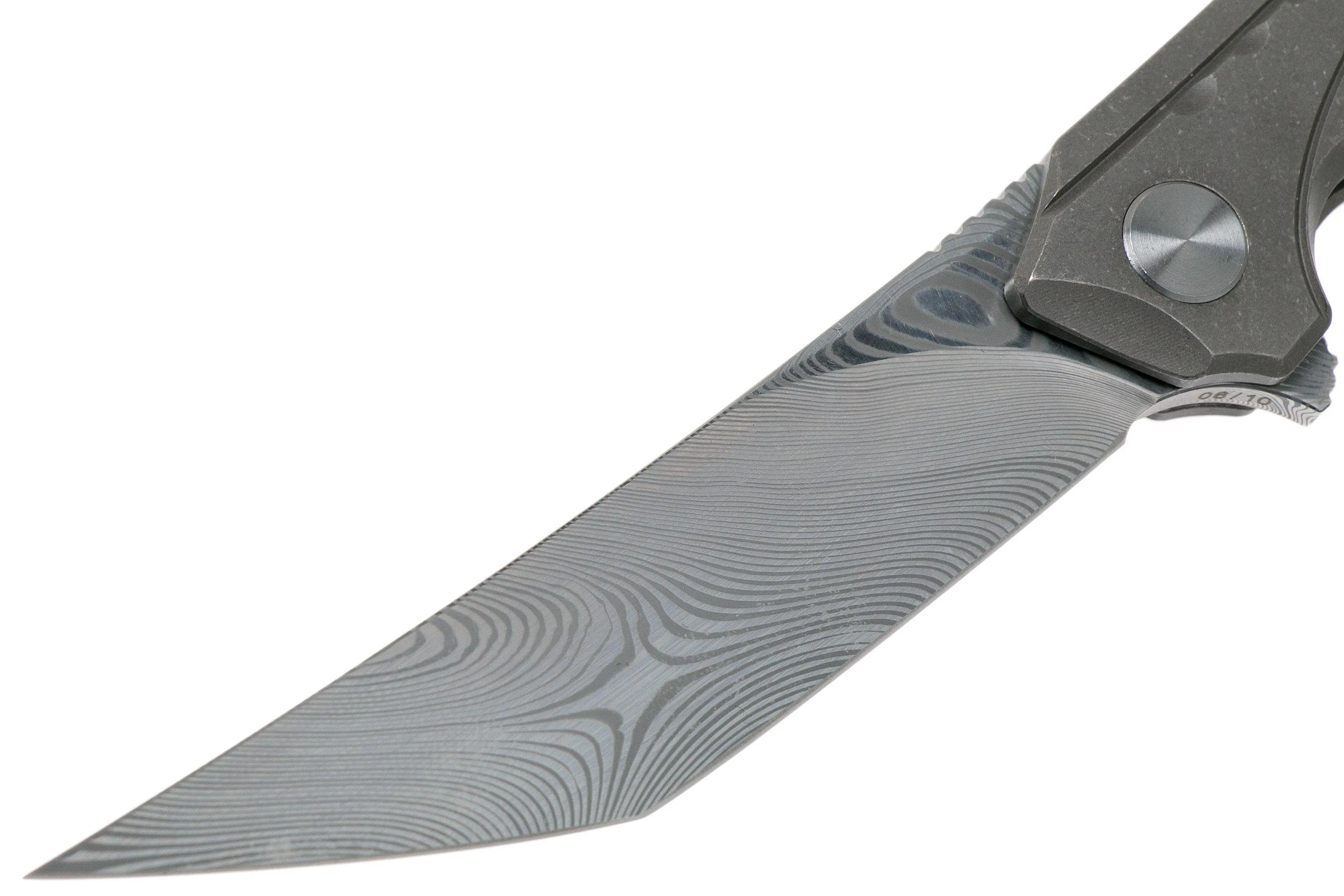 Bestech Kamoza BT1911D Damasteel Grey navaja