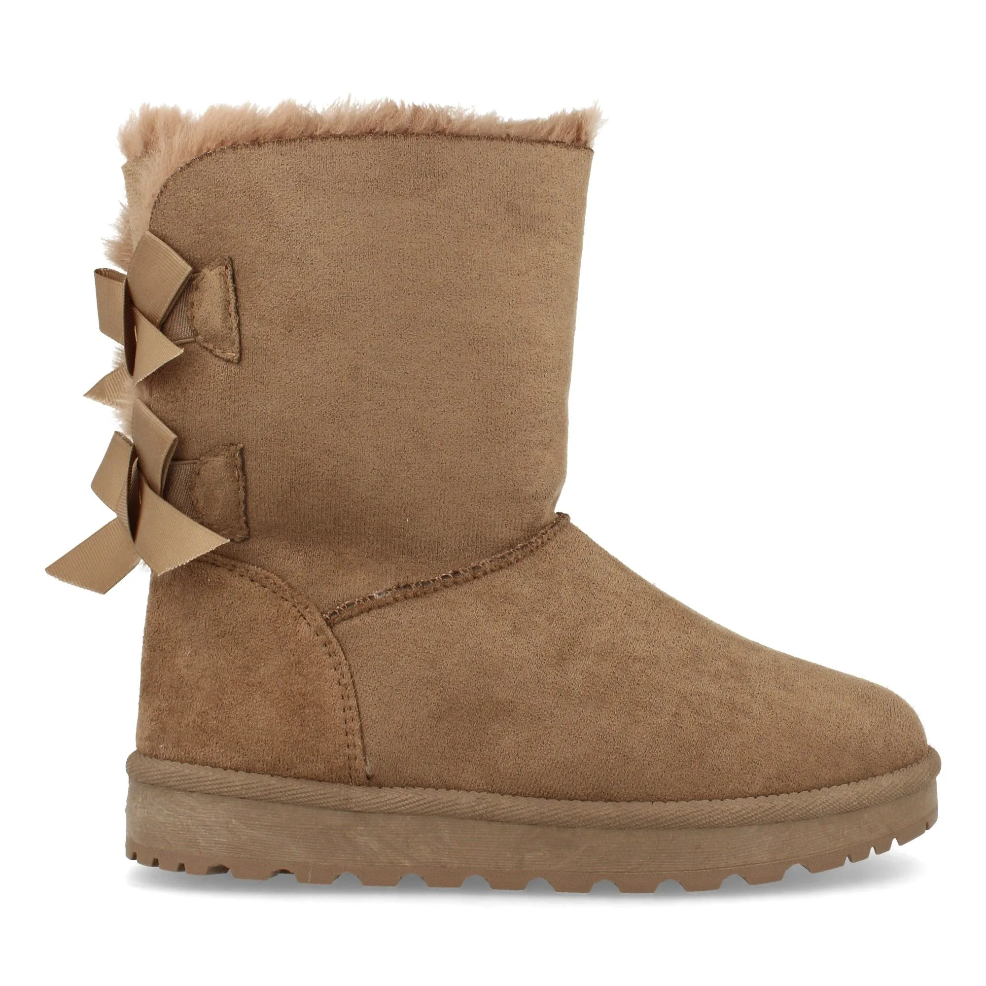 Botas australianas con lazo camel mujer
