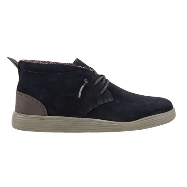Botín Hey Dude Jo Suede Ocena Blue Hombre