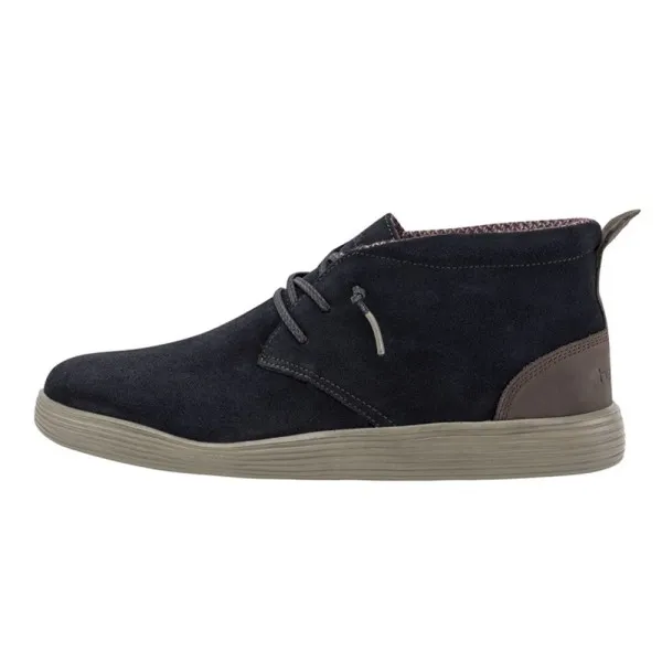Botín Hey Dude Jo Suede Ocena Blue Hombre