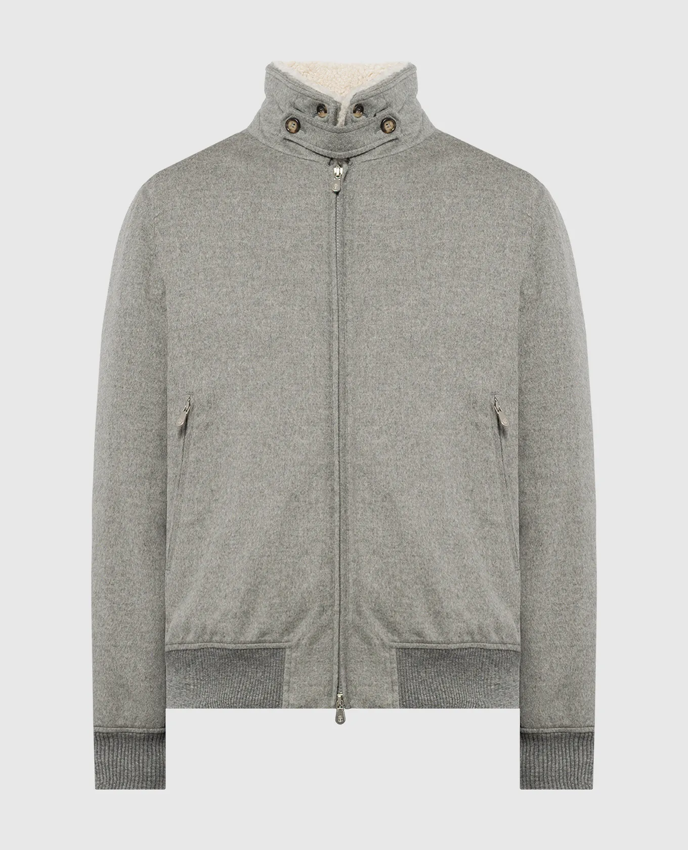 Brunello Cucinelli Gray cashmere jacket
