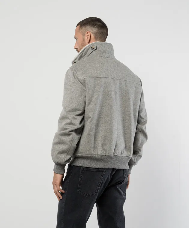 Brunello Cucinelli Gray cashmere jacket
