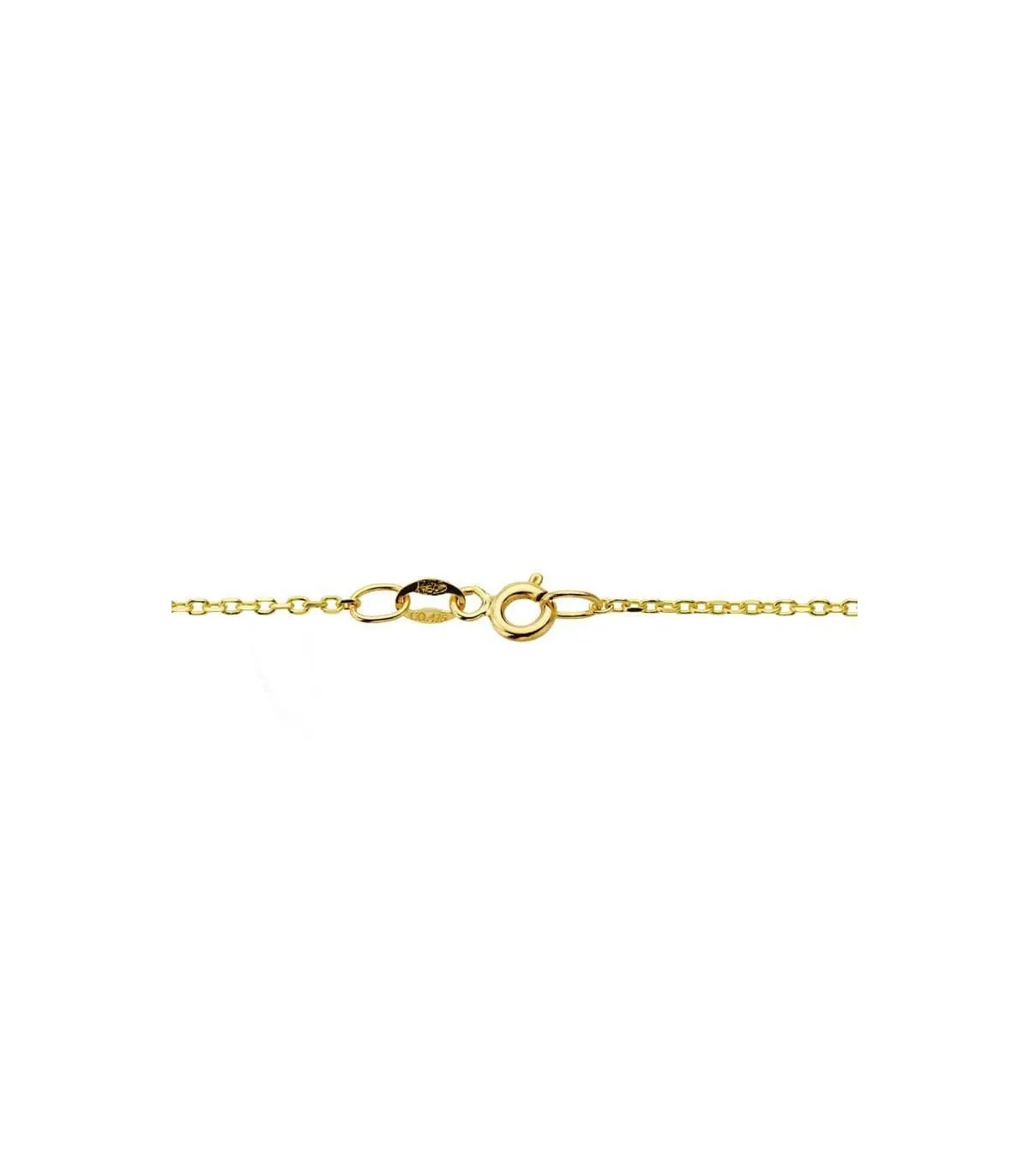 Cadena Forzada 1.2mm Oro 18 K 40cm