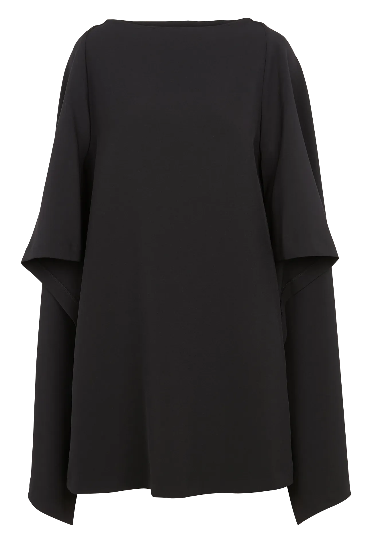 CAIMAN  PONCHO HOLGADO EN NEGRO