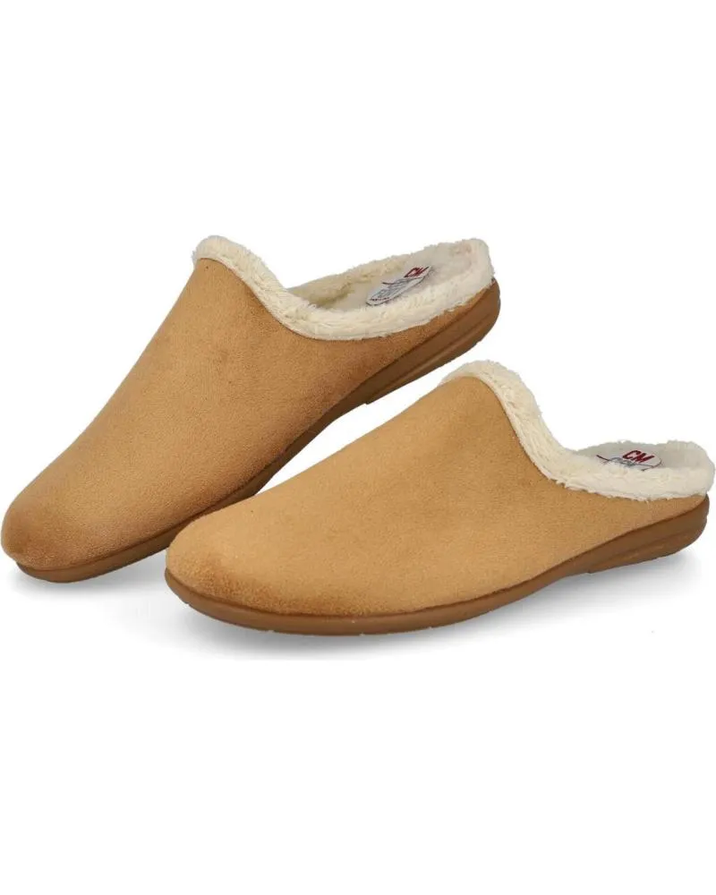 Calzado de casa de Mujer CALZAMUR 249 ZAPATILLAS DE CASA MUJER CAMEL