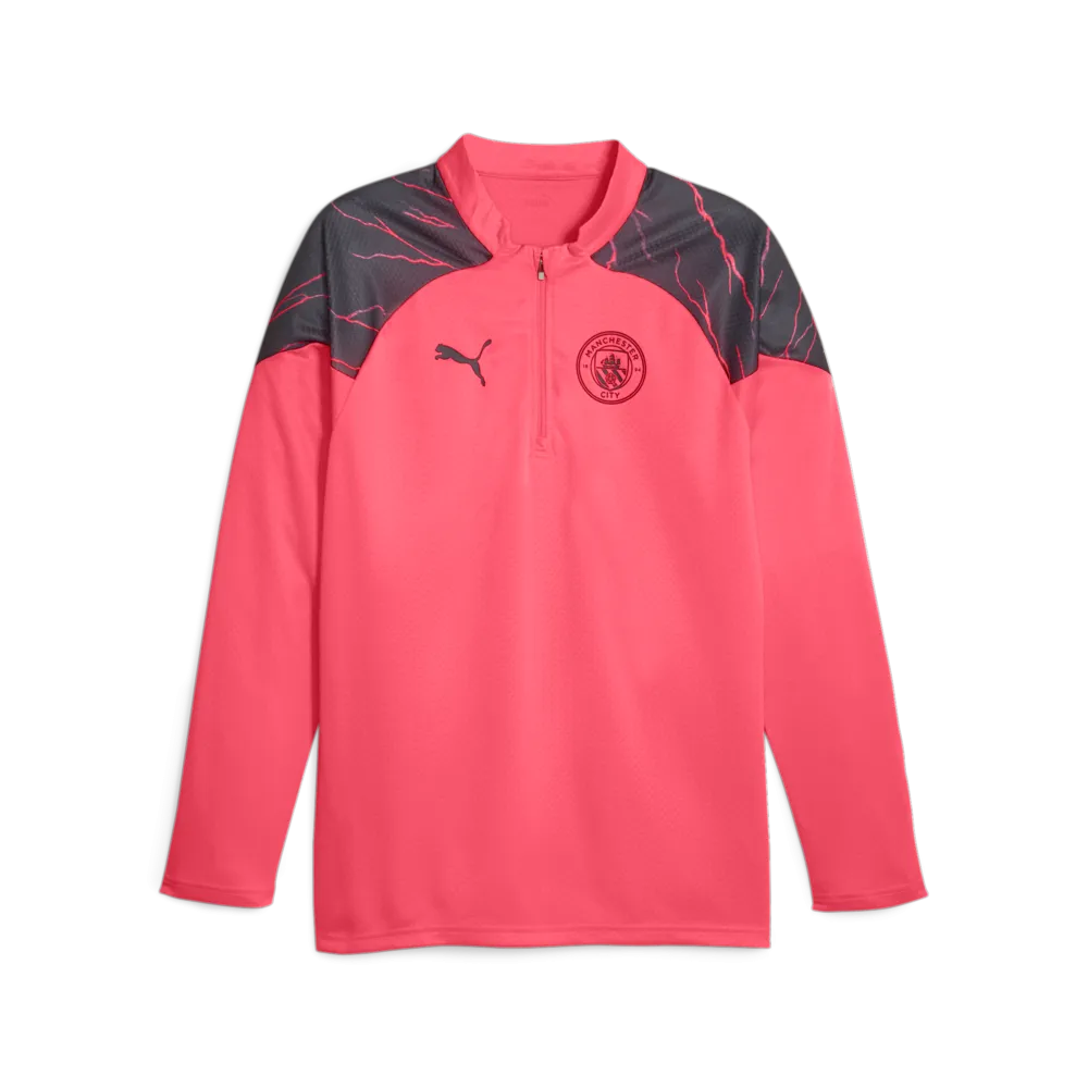 Camiseta de entrenamiento con cremallera de 1/4 del Manchester City de PUMA