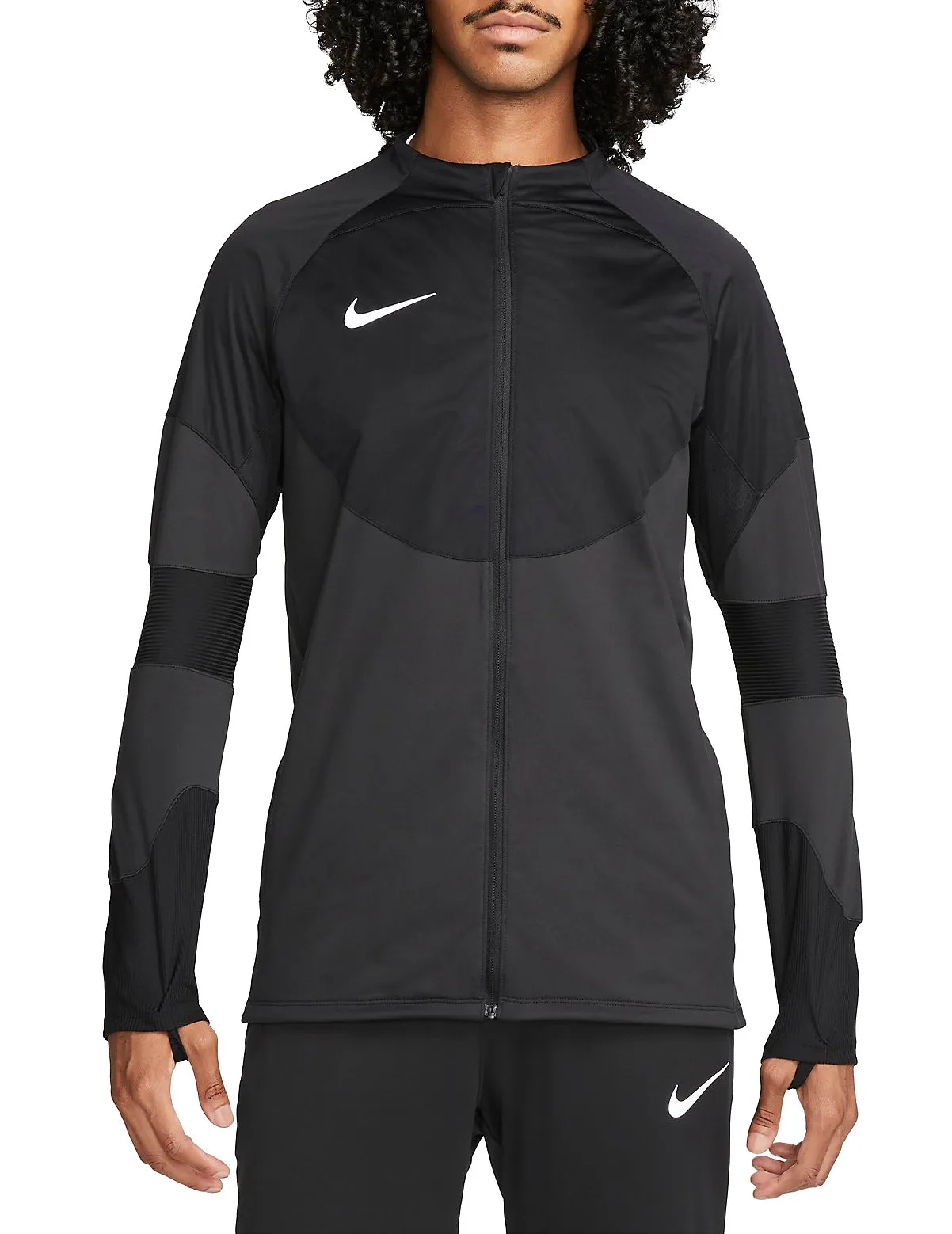 CAMISETA DE MANGA LARGA NIKE THERMAFIT STRIKE WINTER WARRIOR MEN S FULLZIP SOCCER DRILL TOP