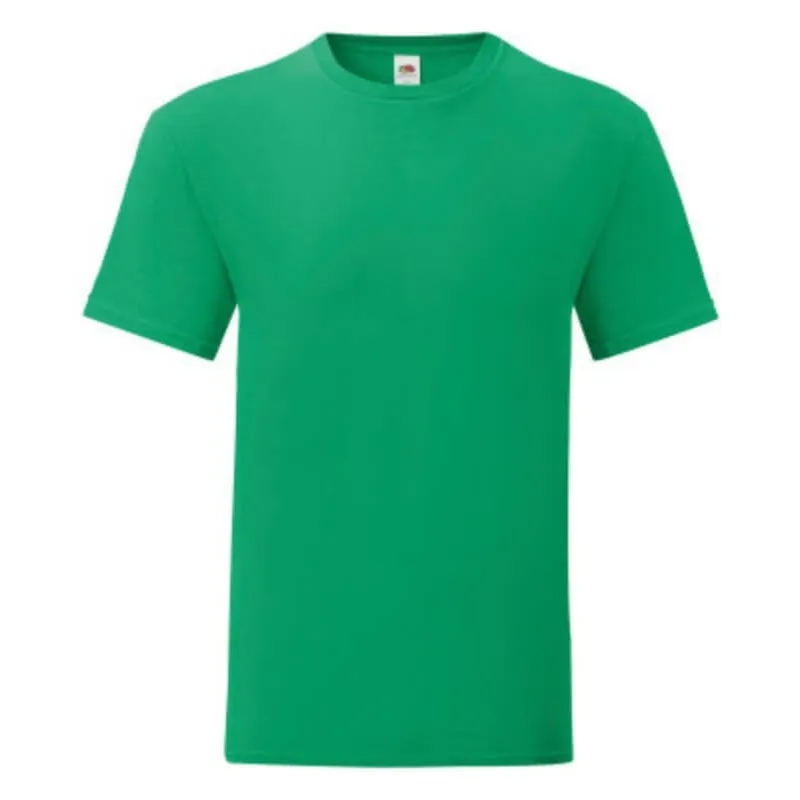 Camiseta Manga Corta Hombre Iconic de Fruit of the Loom