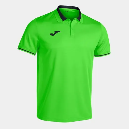 Championship Vi Short Sleeve Polo Fluor Green Black