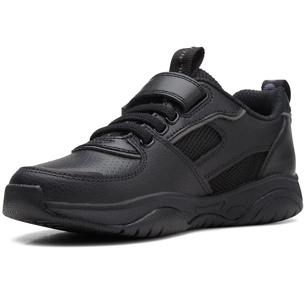 Clarks Grip Trade K Zapatos escolares para niños