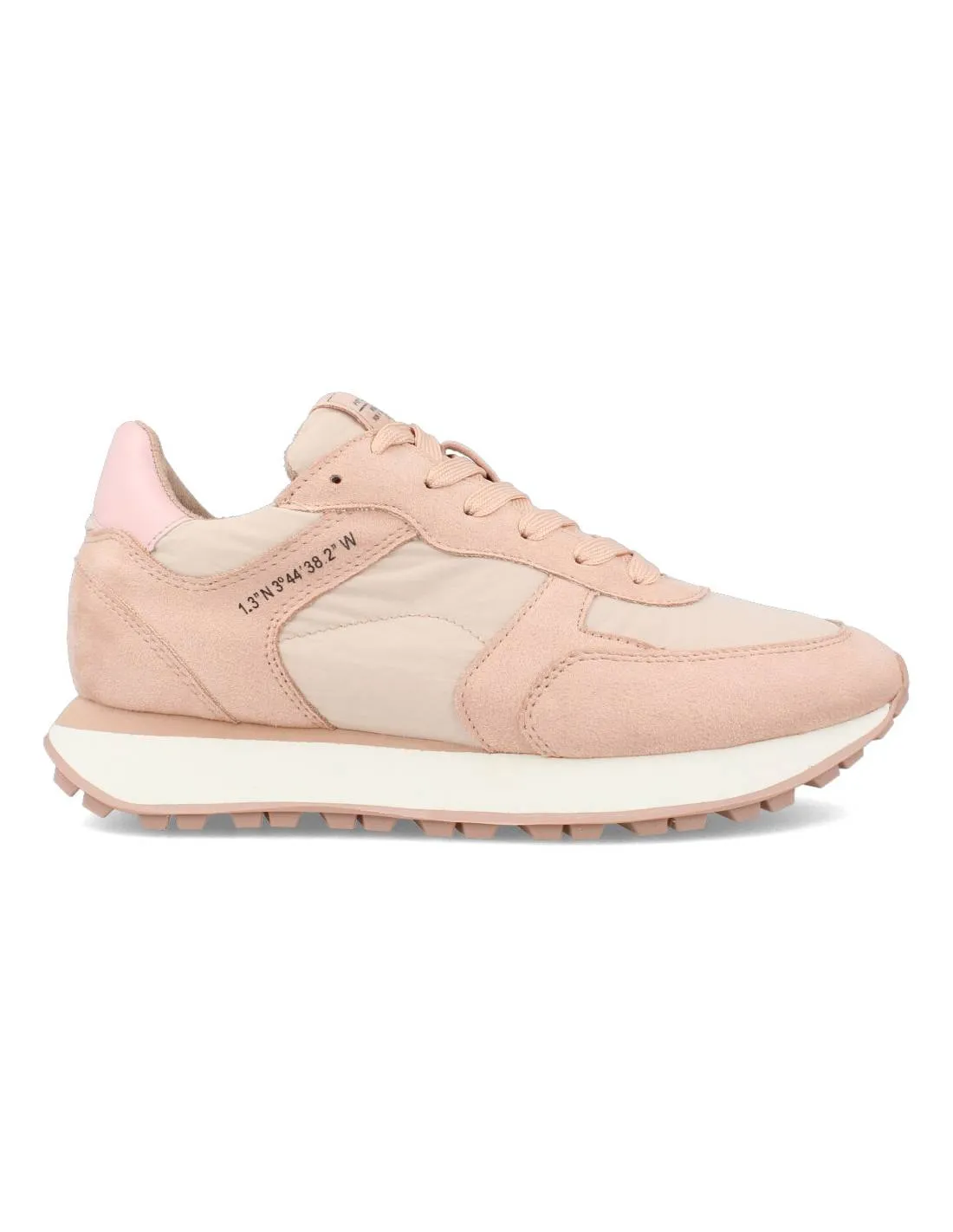 CORINA  SNEAKERS CASUAL COMBINADA ANTE ROSA