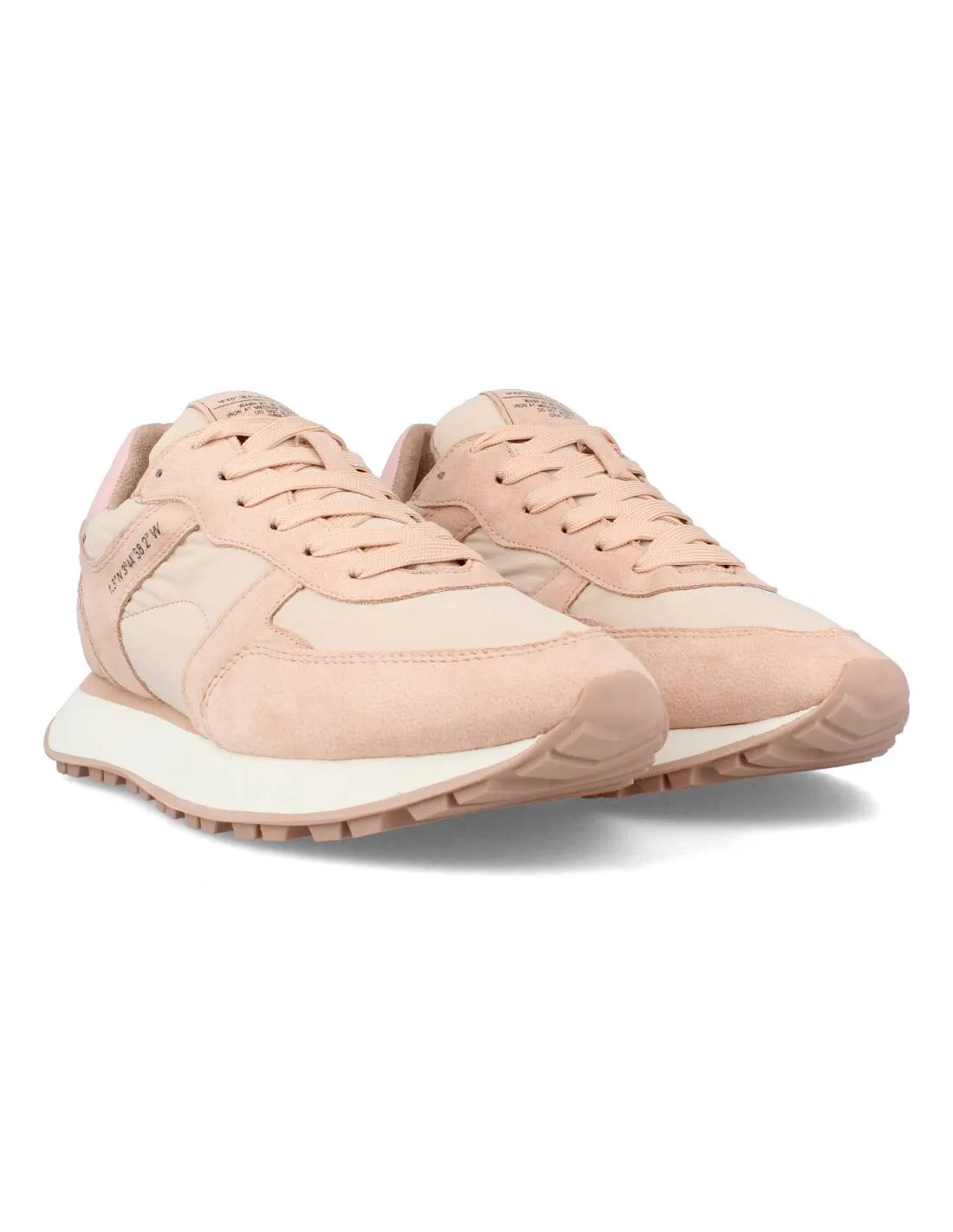 CORINA  SNEAKERS CASUAL COMBINADA ANTE ROSA