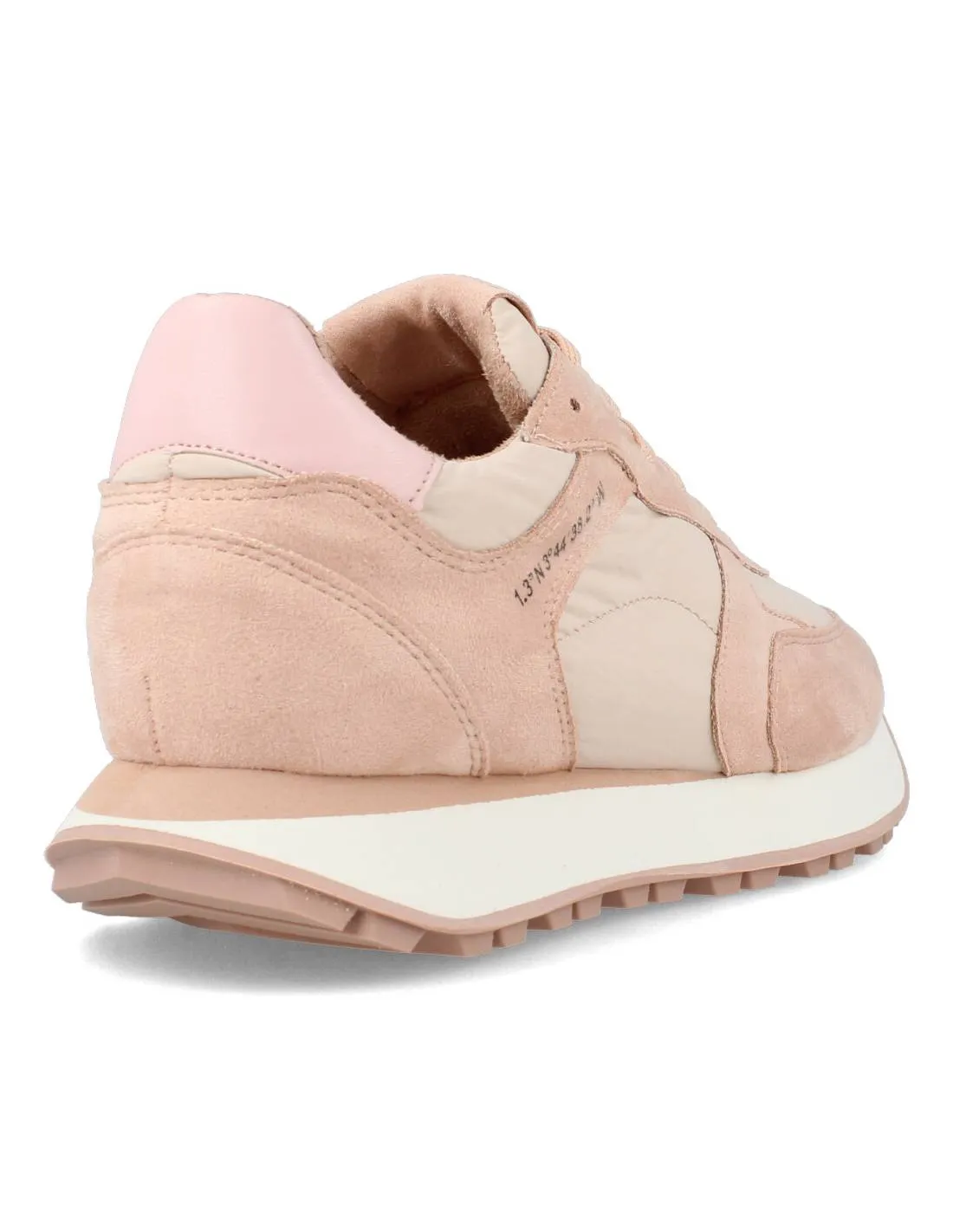CORINA  SNEAKERS CASUAL COMBINADA ANTE ROSA