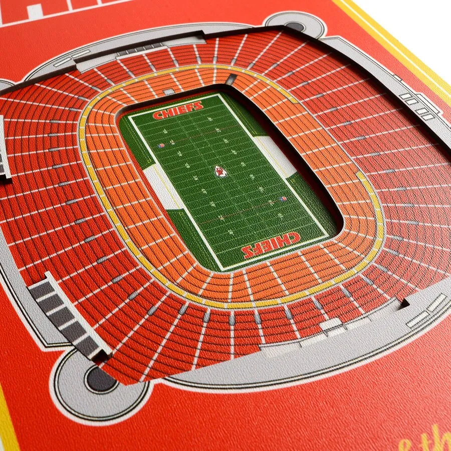 Cuadro Banner 3D Stadium Chiefs