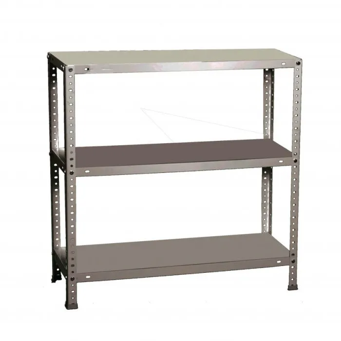 Estantería Metálica Con Tornillos Kit Comfort 1000 Gris 3 baldas Simonrack