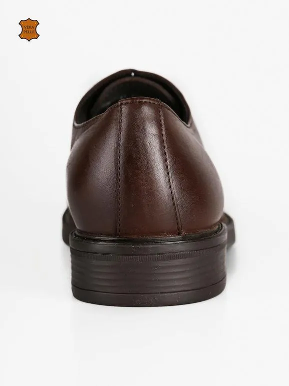 Halland Zapatos oxford Oxford en piel marrón.