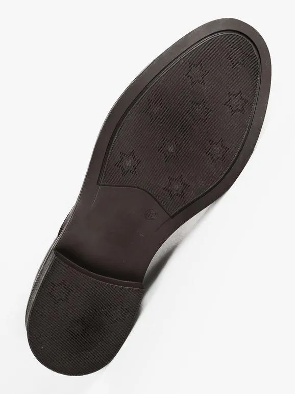 Halland Zapatos oxford Oxford en piel marrón.