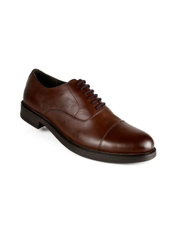 Halland Zapatos oxford Oxford en piel marrón.