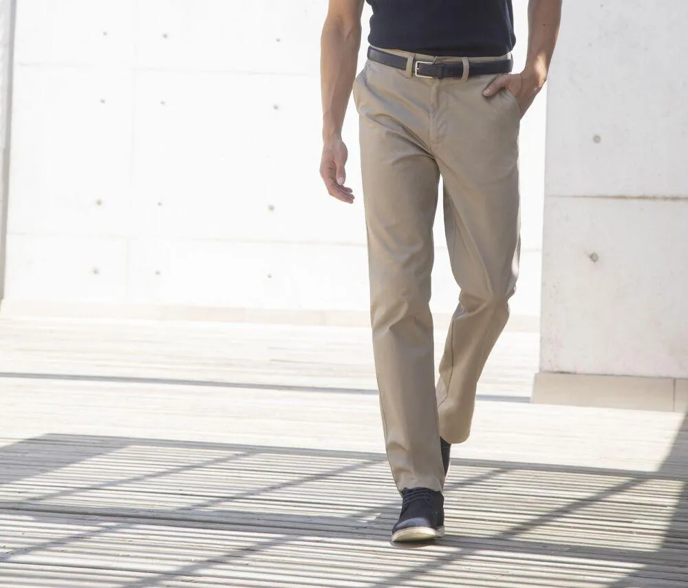 HENBURY HY640  PANTALóN CHINO 65/35 PARA HOMBRE  MARINA