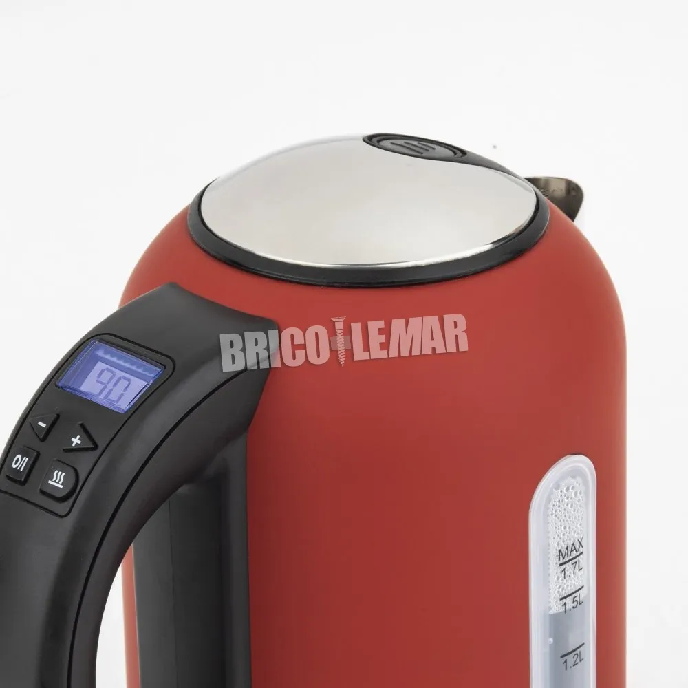 Hervidor eléctrico 2200W 1.7W base giratoria 360° H.Koenig BOE54