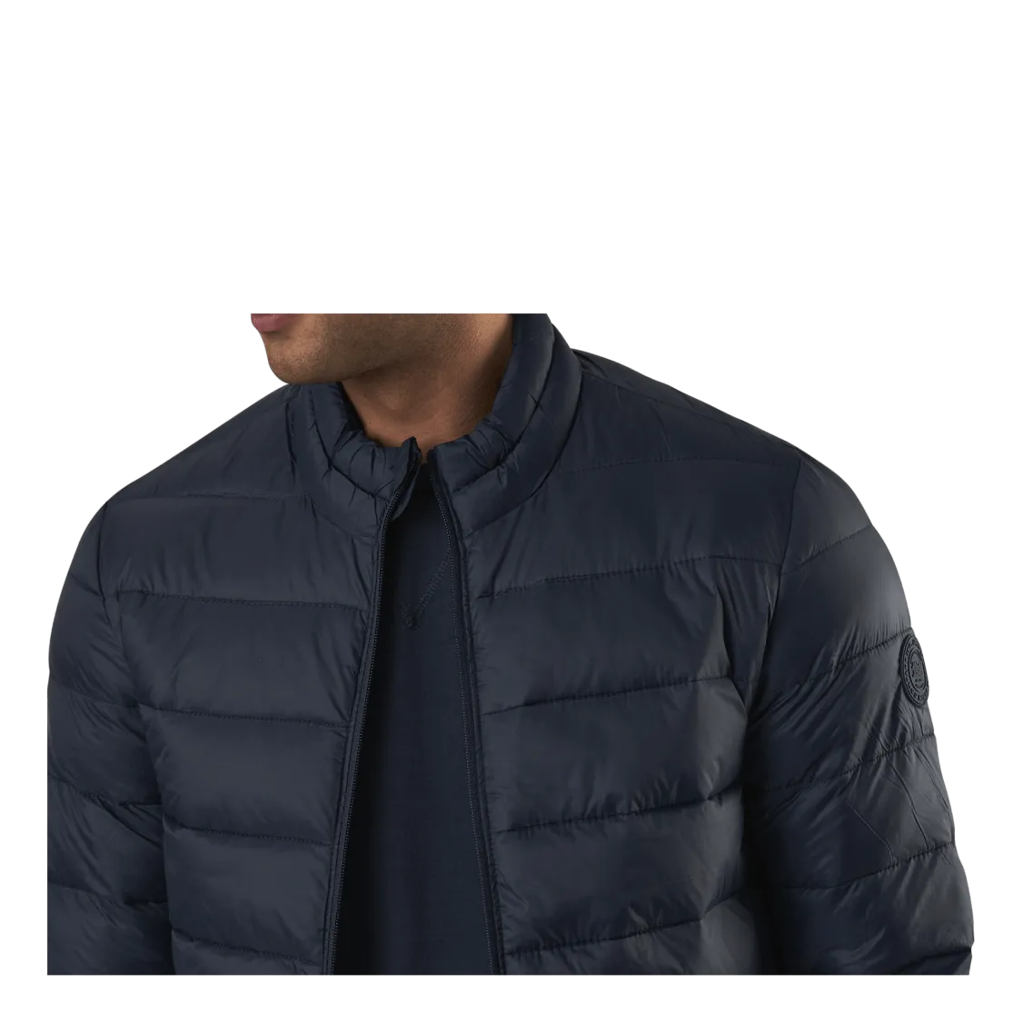 Jack & Jones Magic Puffer Collar Blue