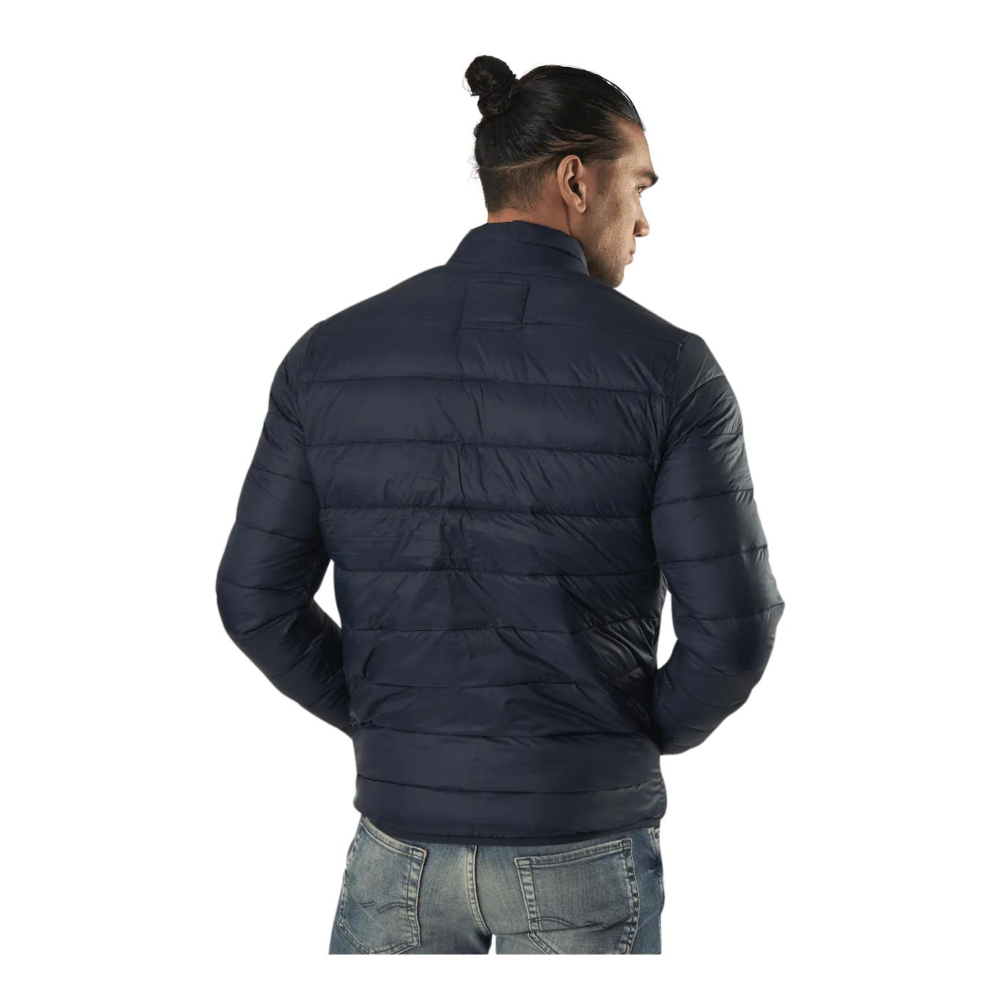 Jack & Jones Magic Puffer Collar Blue
