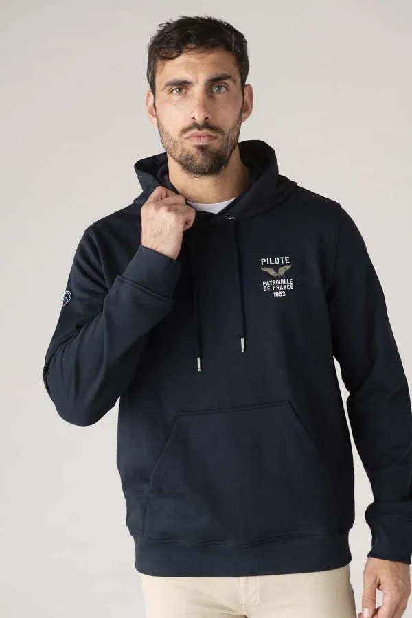 Jersey/Sudadera Hombre Patrouille De France Fact French Navy Blue