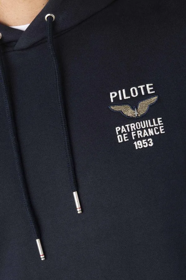 Jersey/Sudadera Hombre Patrouille De France Fact French Navy Blue