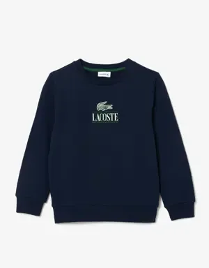 Lacoste Sudadera de algodón con estampado emblemático