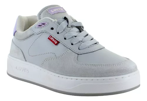 Levis Tenis Sneakers Urbano Casual Sport Piel Mujer 92123