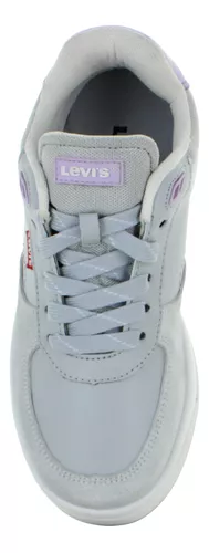 Levis Tenis Sneakers Urbano Casual Sport Piel Mujer 92123