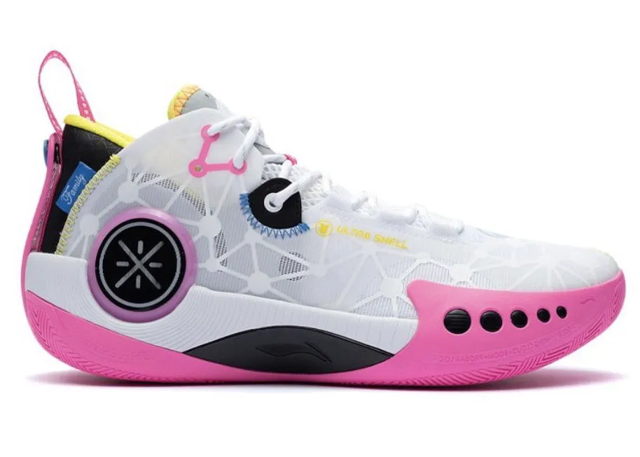 LINING WADE SHADOW 3 ON COURT 'WHITE PINK'