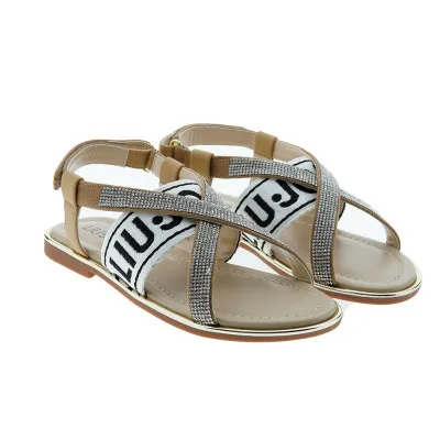 LIUJOSandalia strass y logo Liu Jo Sally67