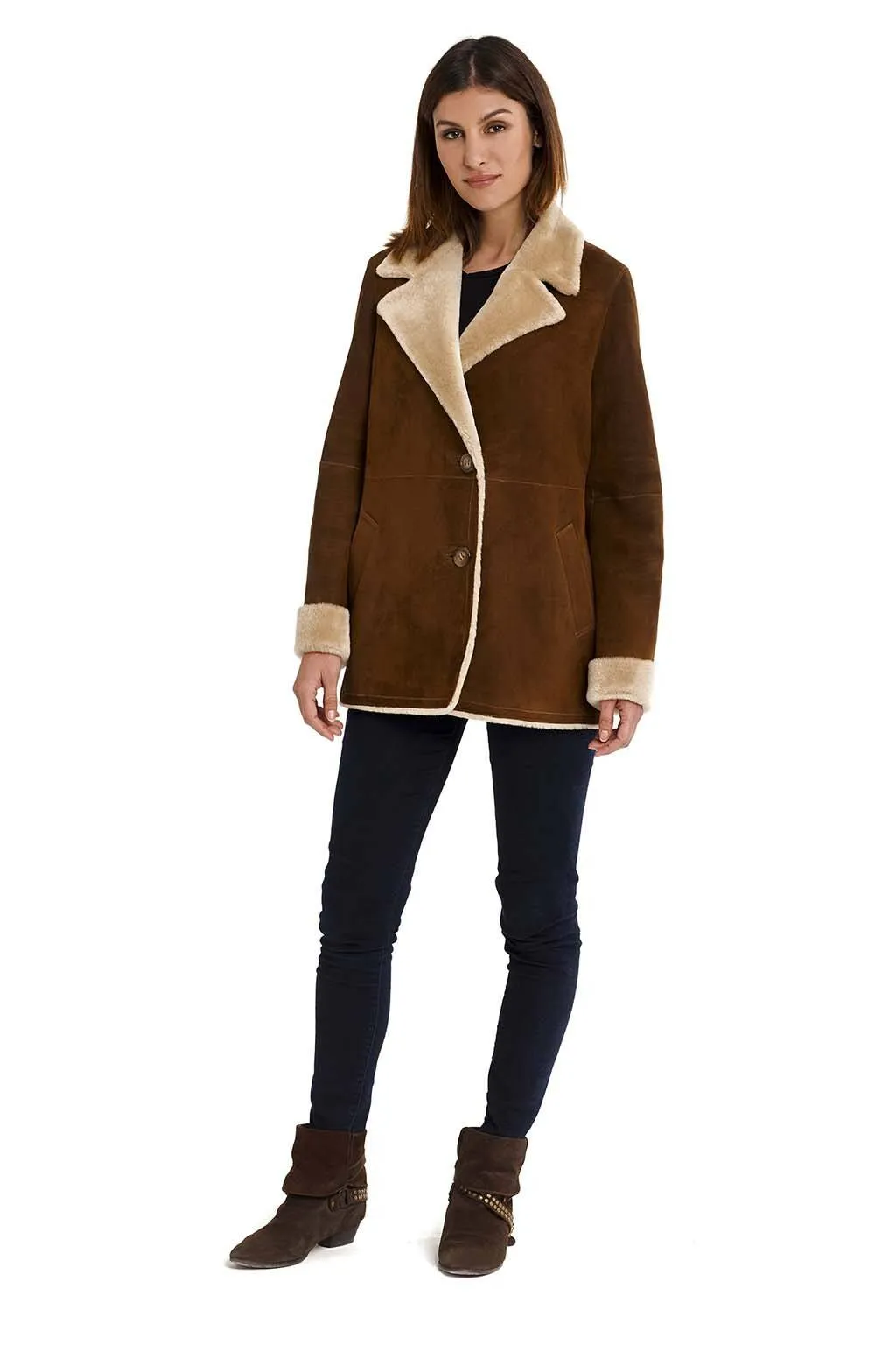 Medinapiel  19001 sandal  double face coat
