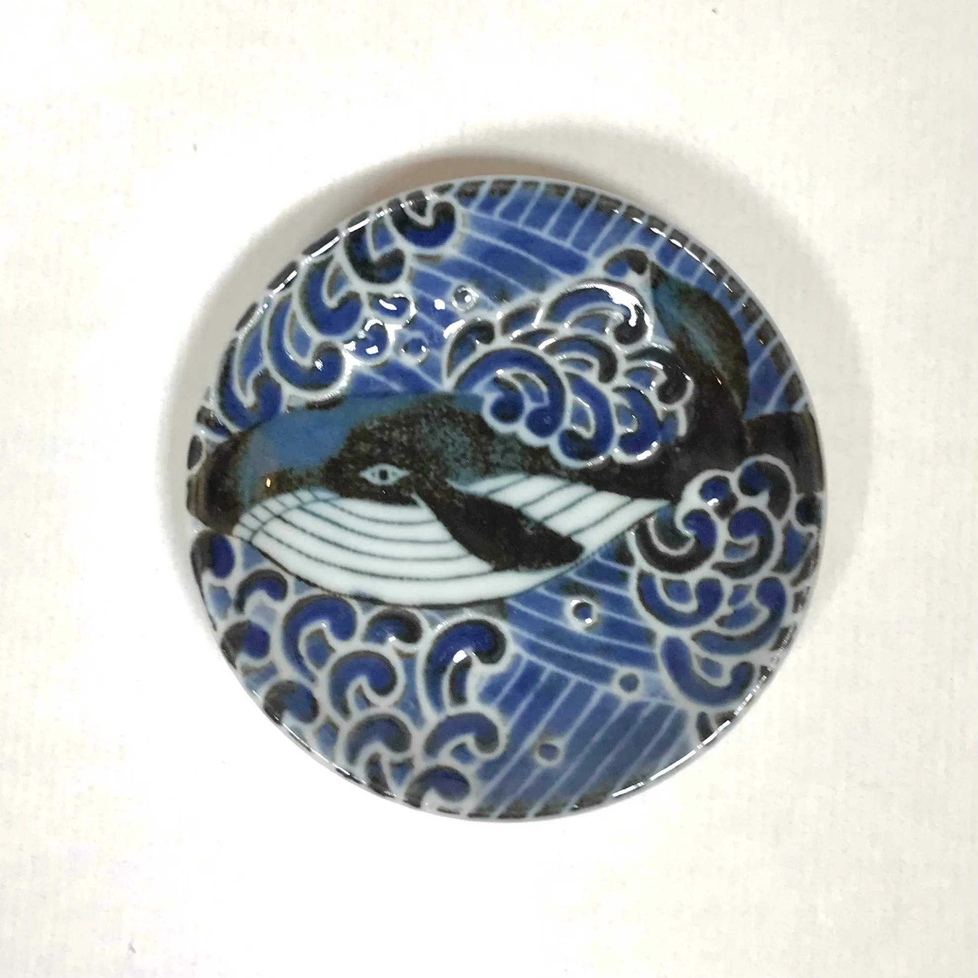 MINO WARE PLATITO DE SALSA 10CM SHIRANAMIKUJIRA