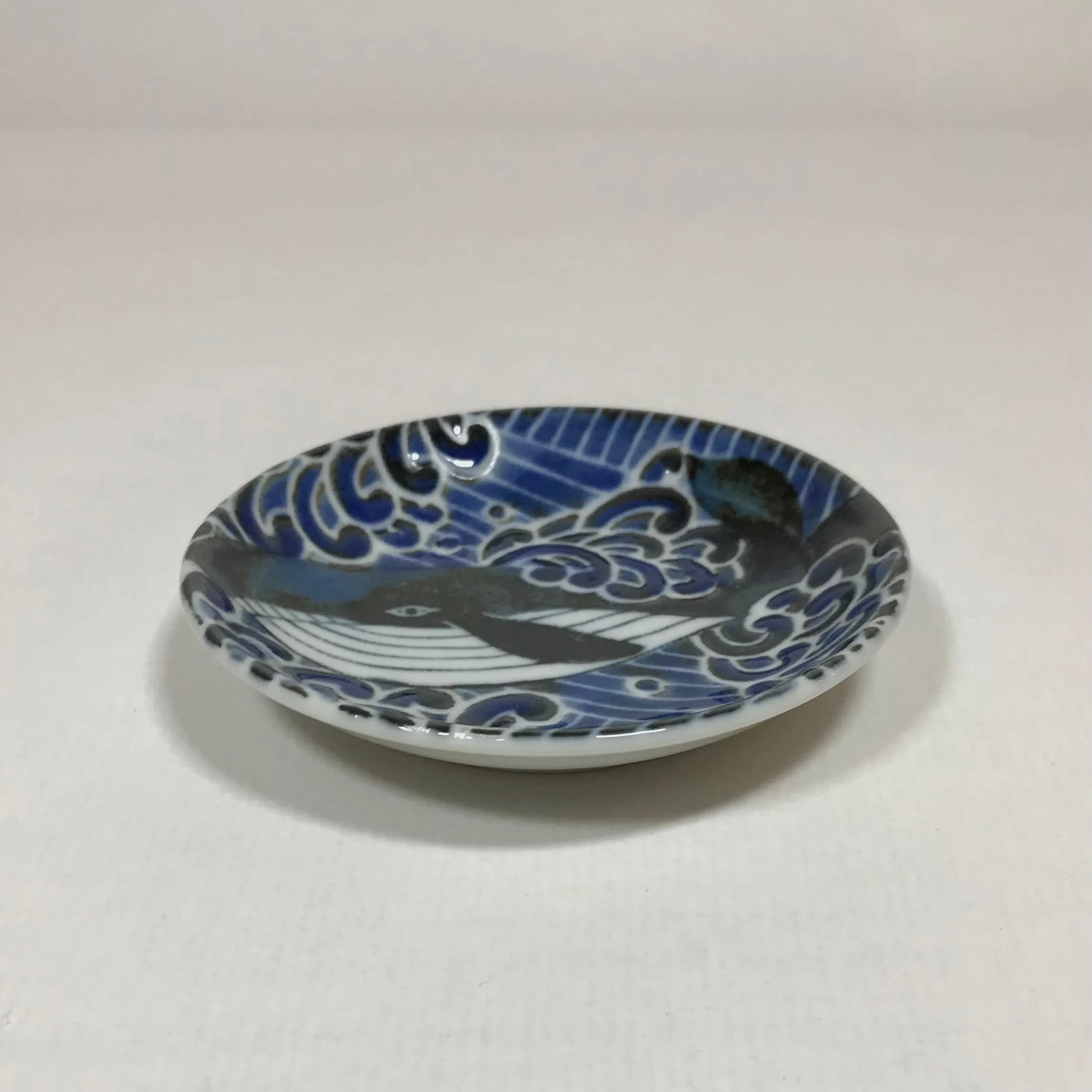 MINO WARE PLATITO DE SALSA 10CM SHIRANAMIKUJIRA