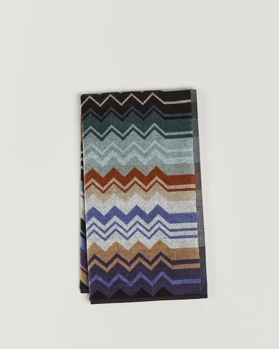 Missoni Home Giacomo Hand Towel 40x70cm Verde Multi