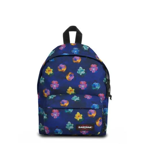 MOCHILA EASTPAK ORBIT XS 10 LITROS MOD. PEQUEñO EK0432O4 FLOWERBLU AZUL CON FLORES