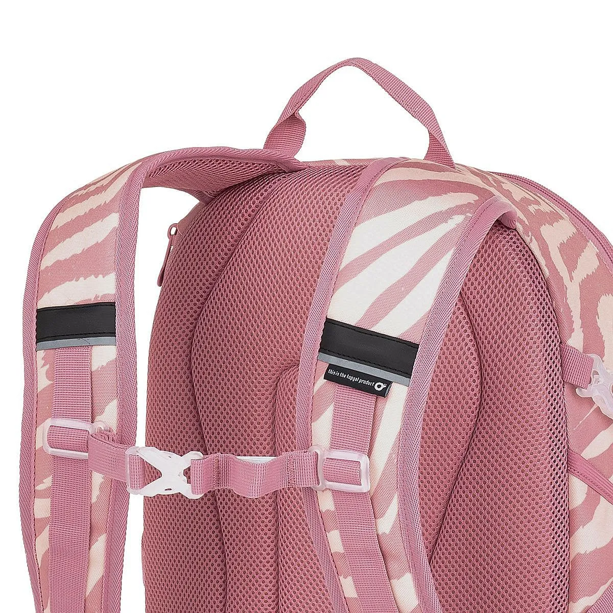 MOCHILA TOPGAL YOKO 23023  PINK/RIBS