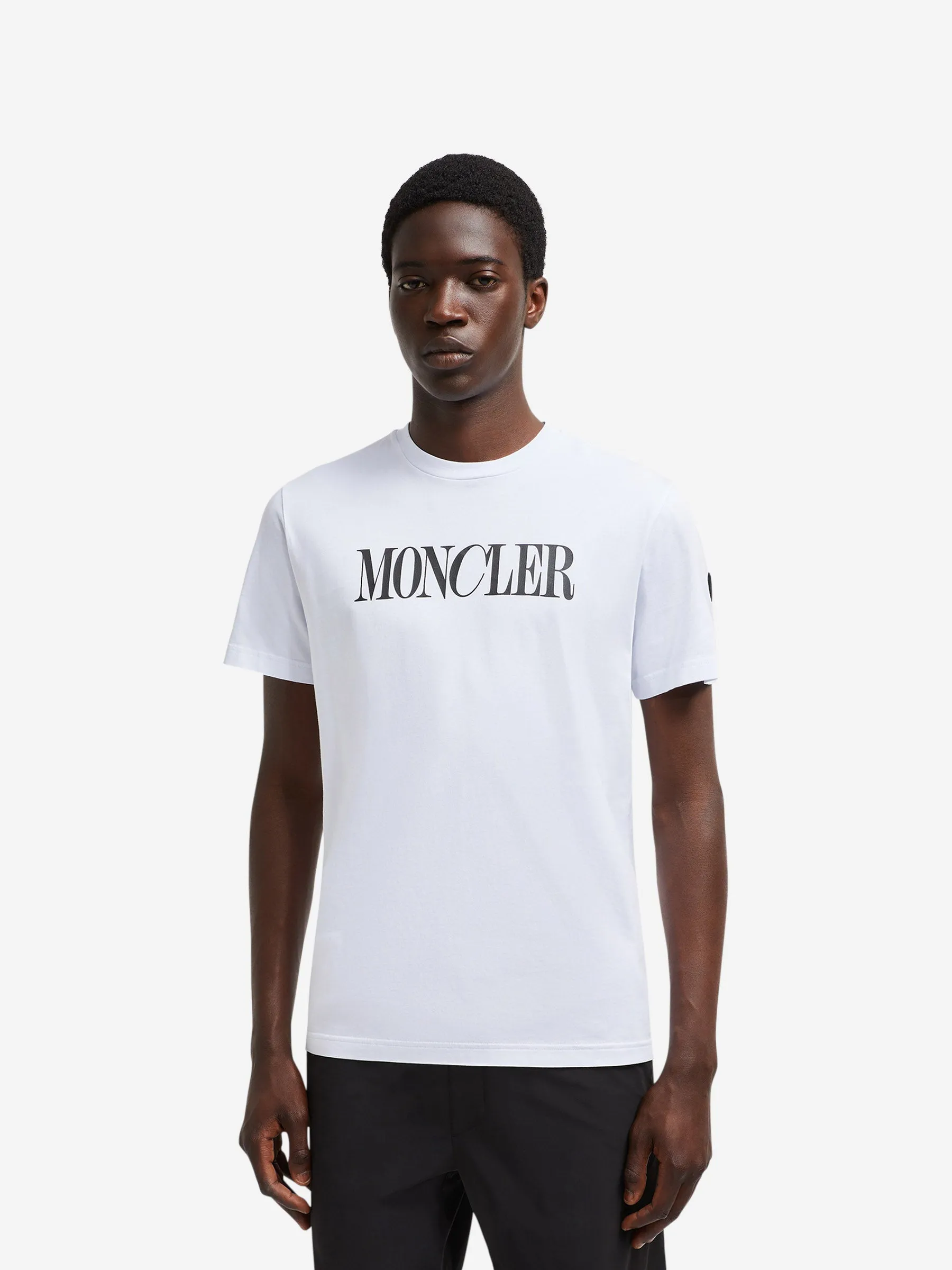 Moncler Camiseta Logo Algodón
